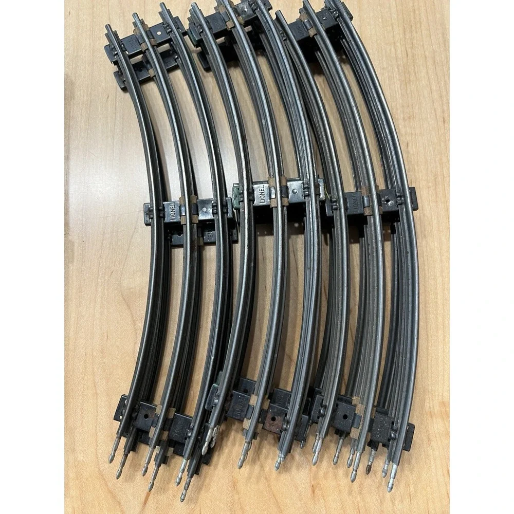 Lionel O Gauge 3 Rail Track Lot 23pc 6019 Activator 4060 Transformer Vintage